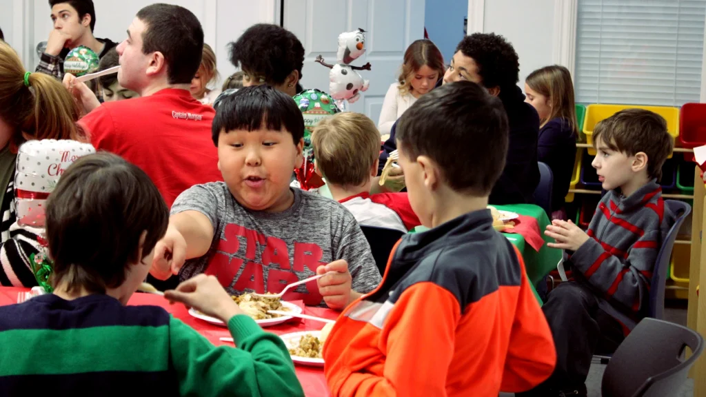 Children celebrate Christmas at BGCCB
